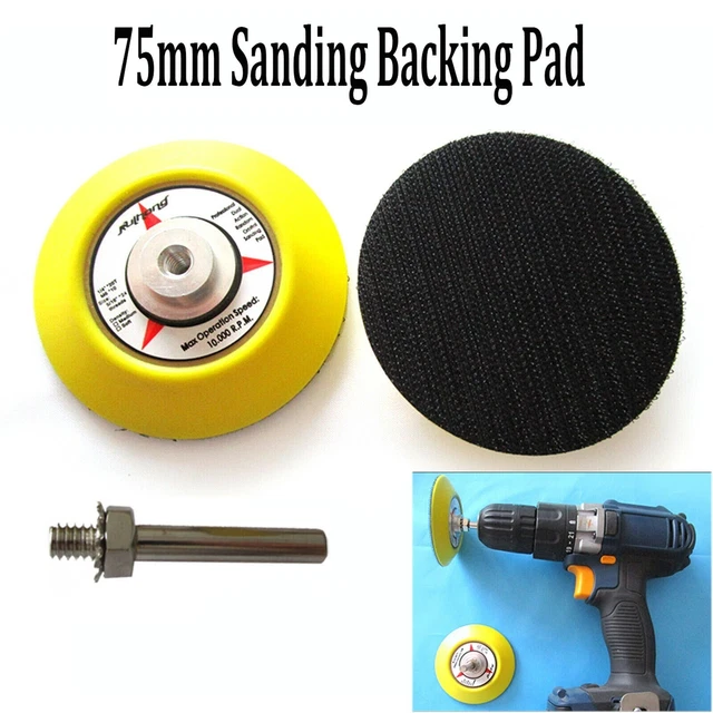 DIY Polishing Essential 3 Hook & Loop Pad for Furniture and Automobile
