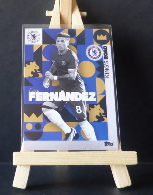 2024 Topps Chelsea Set  Enzo Fernandez  Chelsea  King's Road ☄️ #29