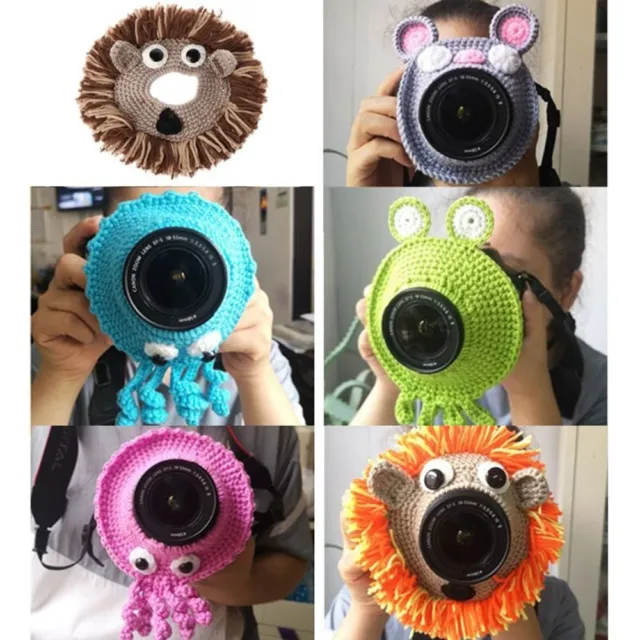 Knitted Lens Knitted Ring Photography Lens Cover  Child/Kid/Pet