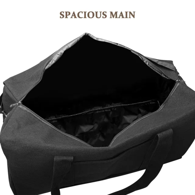 Military Canvas Duffle Gym Bag Sports Travel Luggage Handbag Tote Shoulder Bag 8