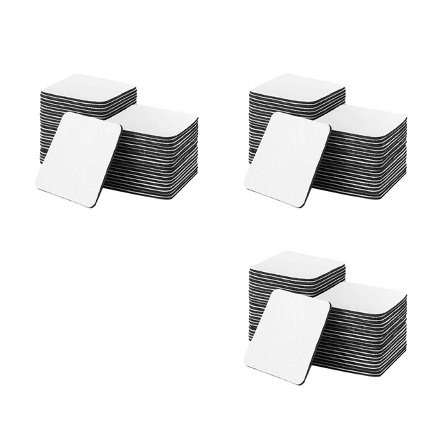 Okllen 50 Sottobicchieri Quadrati In Neoprene Per Sublimazione 8,9 Cm – Spessore 5 Mm, Vuoti Fai Da Te - 3