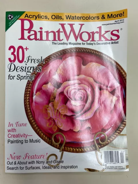 PaintWorks Magazine April 2012 Issue Springtime Painting Ideas