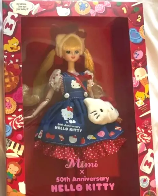 TOY HELLO KITTY 50th Anniversary Sanrio × Mimi Korean Limited Doll ...