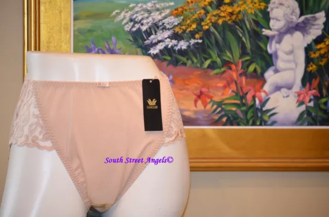 WACOAL 84499 ~ BLACK ~ ARABESQUE Hi-Cut EMBROIDERED BRIEF Panties SMALL  $50.00 - PicClick