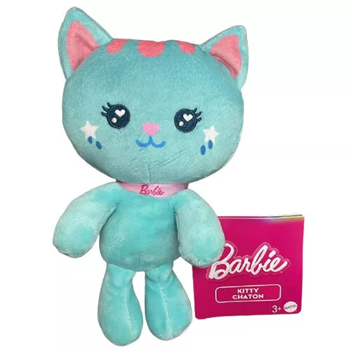 Mattel Barbie Pets Plush Stuffed Animal - KITTY [8 inch] HPJ26 - New