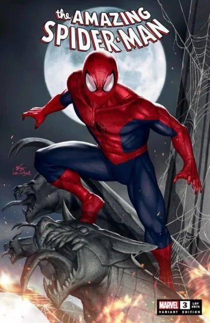 The Amazing Spider-Man #3 InHyuk Lee Variant Cover Marvel Comics 2022 LTD 3000