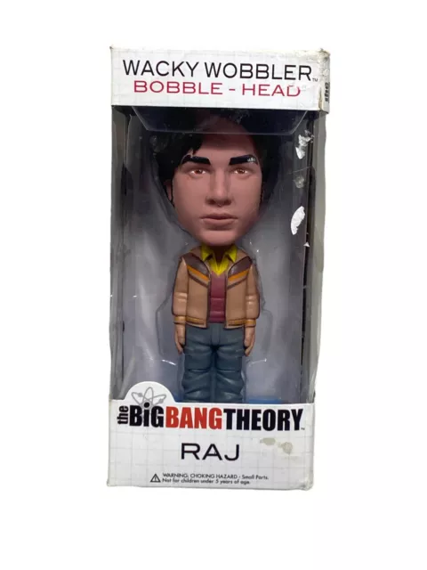 Funko The Big Bang Theory Raj Wacky Wobbler Bobble Head