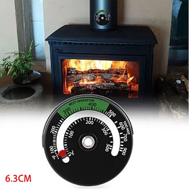 Chimenea caliente termómetro medición de temperatura horno herramienta accesorios hogar