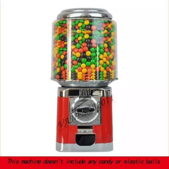 New Wholesale Vending Products Bulk Vending Gumball Candy Dispenser Machine Red
