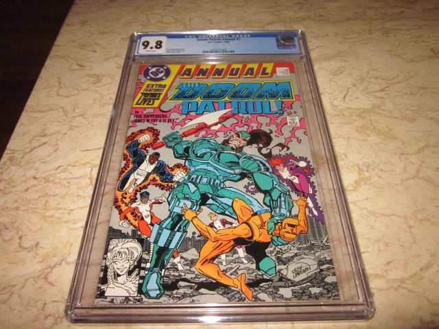Doom Patrol Annual  #1 CGC 9.8 White Pages