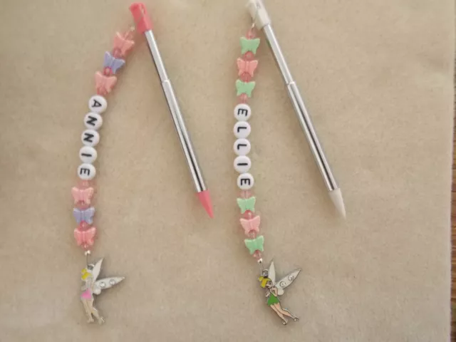 Personalised 3DS / 2DS Stylus / Pen with charm Fairy