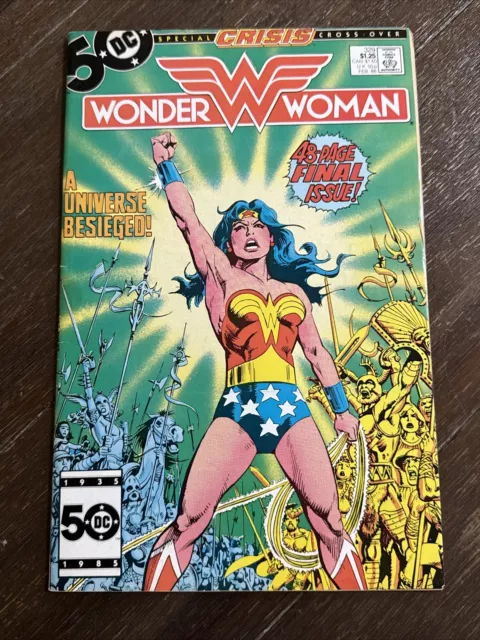 Wonder Woman #329 (DC 1986) Key Final Issue of 1st Series FN/VF