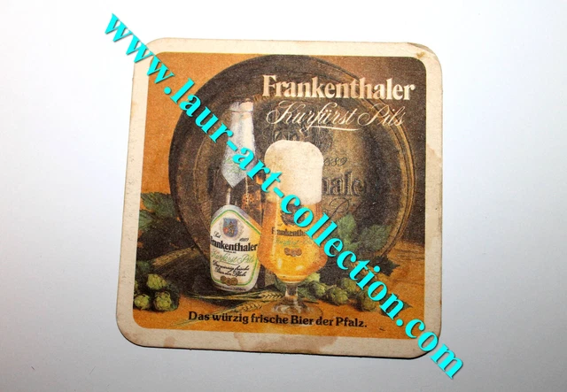 Lot De 2 Sous-bocks Anciens Bière Maes Pils – Waarloos Anvers (Occasion)