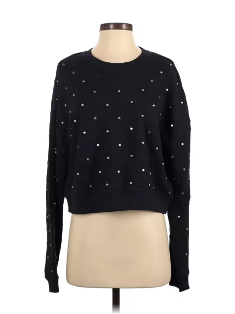 Belle Vere Women Black Pullover Sweater XS