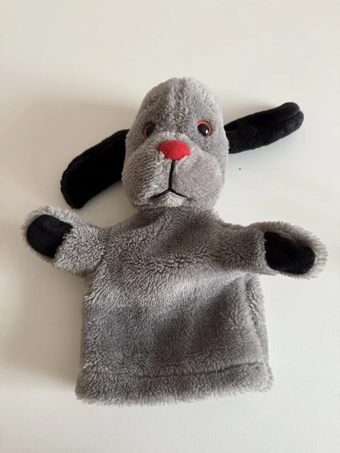 SOOTY AND SWEEP Hand Puppet Plush Soft Toy Sweep With Squeaker 27cm ...
