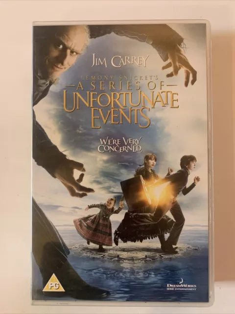Series Of Unfortunate Events - Big Box vhs video tape - Promotional Sample Copy