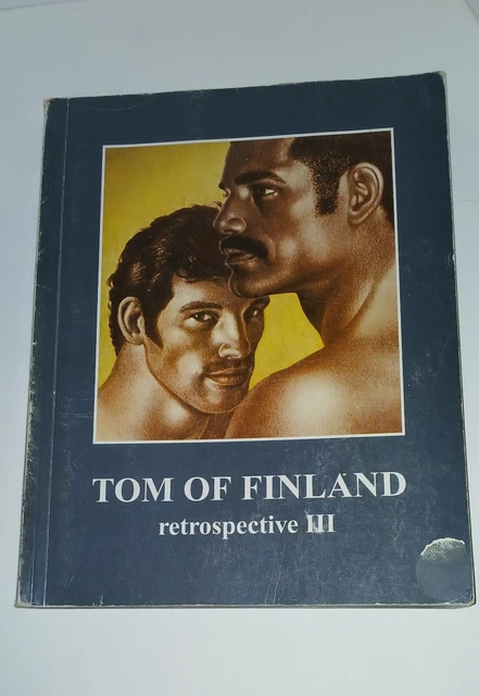 TOM OF FINLAND book Retrospective III Rare Art Gay Interest