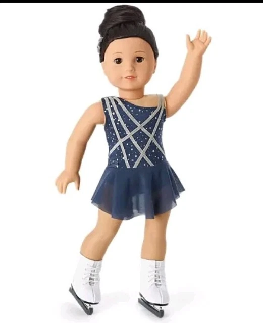American Girl Team USA Figure Skating Set Olympics Dress Skate Doll NOT included