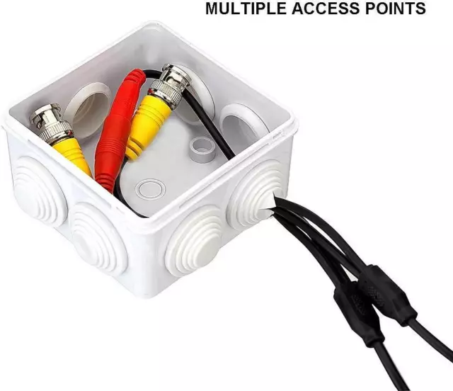 Custodia Cavo Elettrico Esterno/Interno In Pvc Impermeabile Ip65 Scatola Di Giunzione Ip