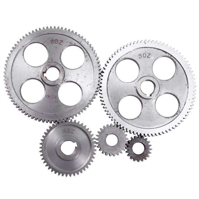 5 Teile / Satz CJ0618 Werkzeug Maschinen Getriebe Metall Getriebe Mikro Drehgetr
