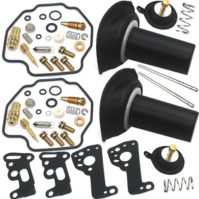 Tiamu Kit De Réparation Carburateur Kit De Remplacement Pour Virago 535 500 XV535 XV500 XV 1990-200, Kit De Réparation De Carburateur Avec Diaphragme à Piston