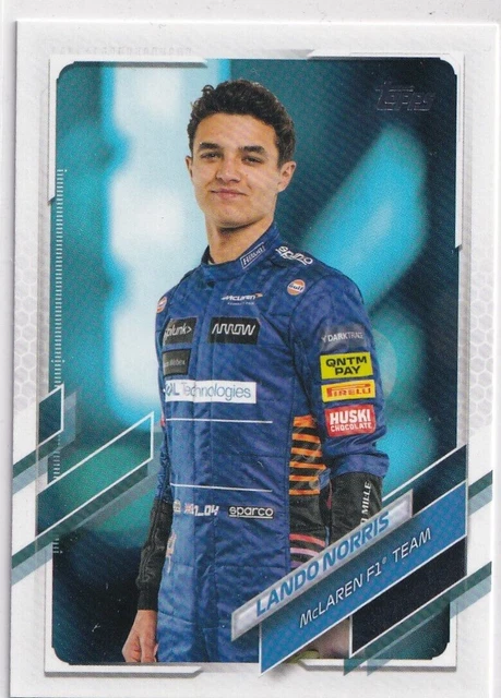 Topps 2021 Flagship Formula 1 / Formule 1 Numéro 6 Lando Norris
