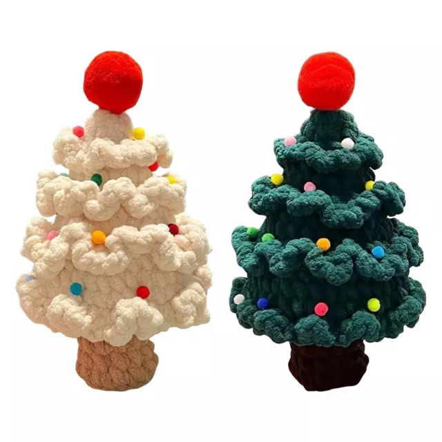 KIT DE CROCHET d'arbre de Noël tricoté à la main pour les débutants pour  les EUR 12,67 - PicClick FR