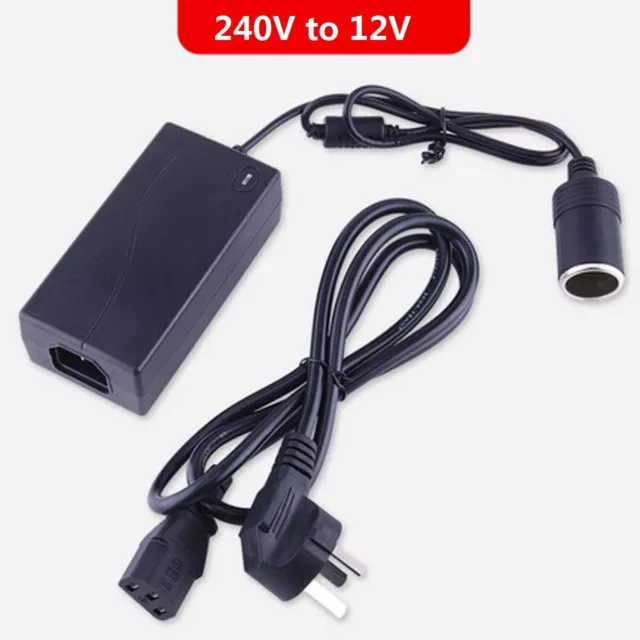 AC 240V to 12V Converter Car Cigarette Lighter Power Socket Adapter Charger 5A 2