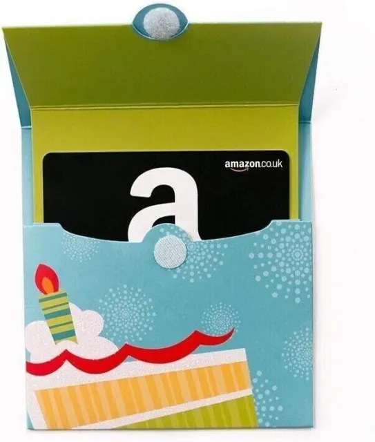 Amazon.co.uk Gift Card for Custom Amount in a Birthday Reveal £25