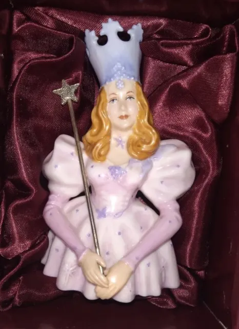 Wizard of Oz GLINDA GOOD WITCH ARRIVES Figurine Land of Oz Dept 56 TEC 2001 RARE