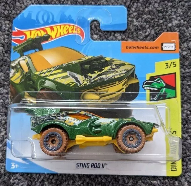 DieCast Hot Wheels T-Rextroyer, Dino Riders (Short Card) Gold