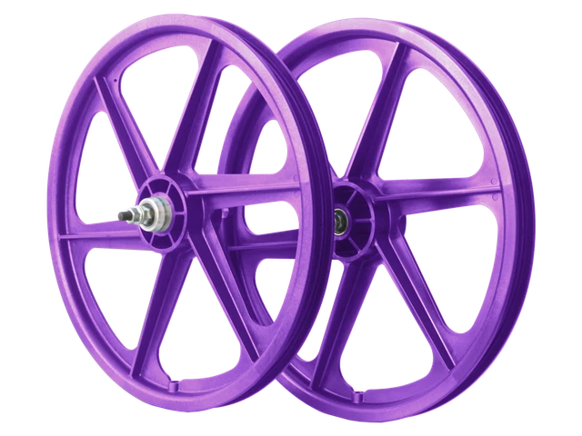 SKYWAY BMX TUFF II 20 inch Wheel Set Male Purple 20 x 1.75