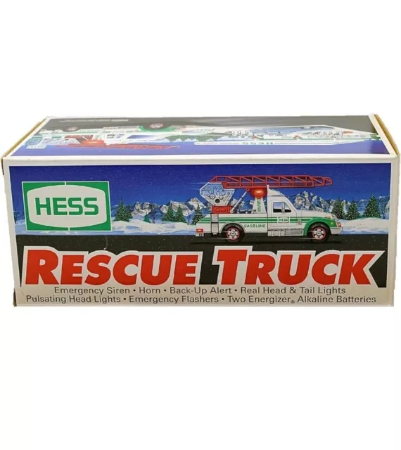 1994 Hess Rescue Truck In Original Box