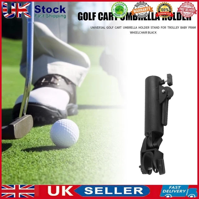 For Trolley Baby Pram Golf Cart Umbrella Holder Double Lock Connector Stand