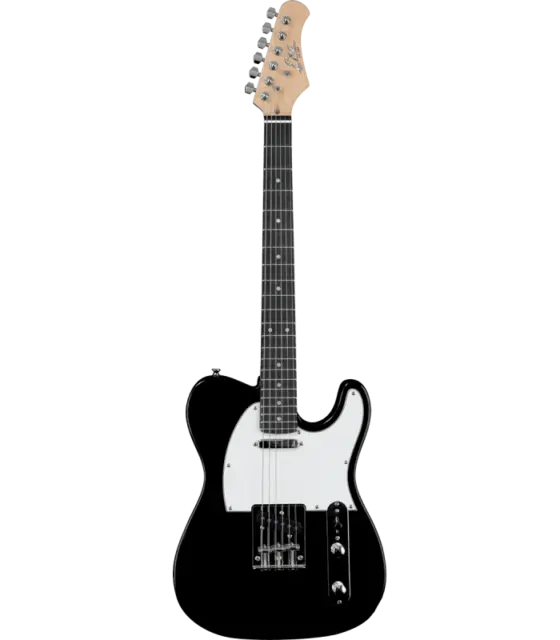 Guitare Electrique EKO VT380-BLK - Starter VT380 - Type T - Black