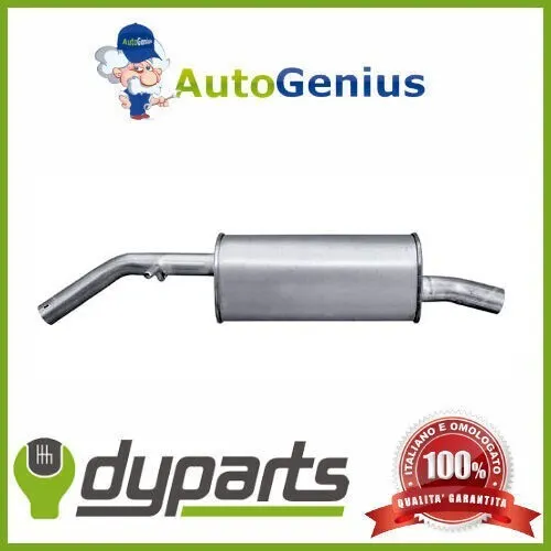 Marmitta Silenziatore Posteriore Citroen C3 I (Fc_) 1.4 16V 2003> 20666