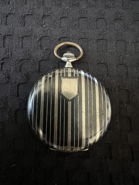 Ancienne montre à gousset (1900) à clefs en argent