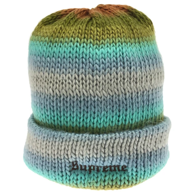 Supreme Os 22Aw Ombre Stripe Beanie Striped Multi Multicolor 54229