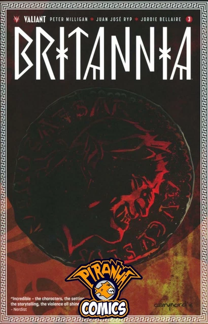 BRITANNIA #3 (2016) 1st PRINT VF/NM VALIANT