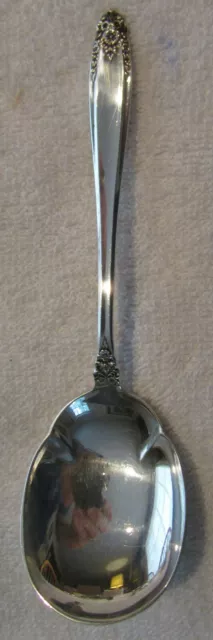 Prelude International sterling silver sugar shell berry spoon