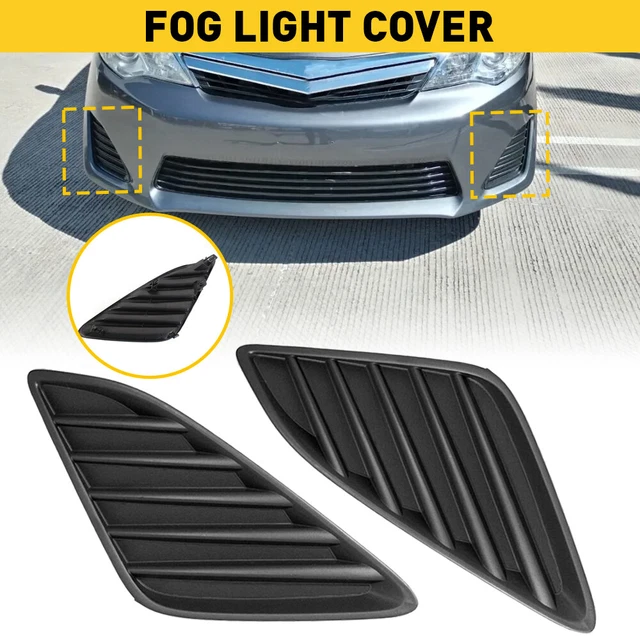 FOR Toyota CAMRY LE/XLE 2012 2013 2014 FOG LIGHT LAMP COVER RIGHT&LEFT PAIR SET
