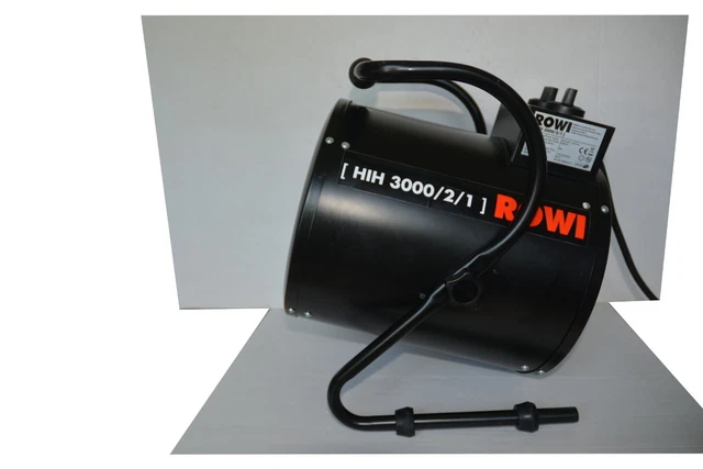 ROWI Industrie Heizgebläse HIH 3000 /2/1 3KW, Elektroheizer, Heizlüfter