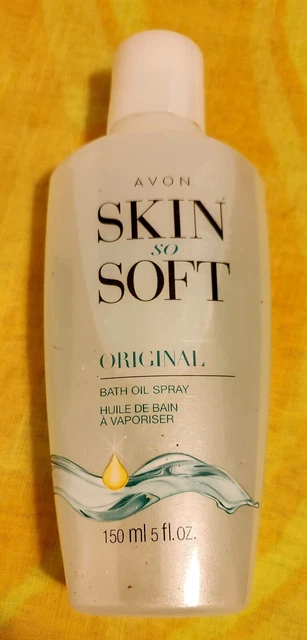 Avon Skin So Suave Original + Aceite De Baño Jojoba Botella De 5 Oz