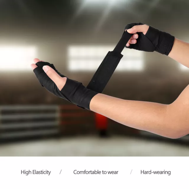 Hot 1 Pair Elastic Hand Wrap Bandages Punching Handwrap Protector For Boxing