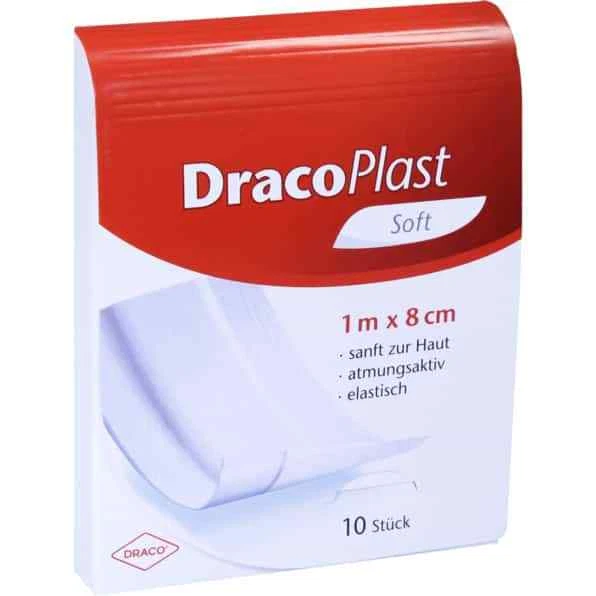 Draco Plast Soft Pflaster 1mx8cm 1 St Pflaster