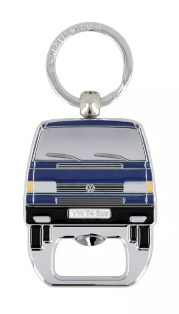 Volkswagen VW T4 Portachiavi Bus Blu Multivan California Caravelle