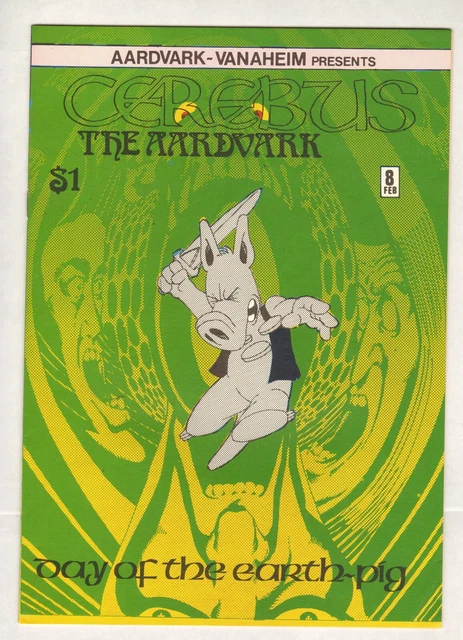 Cerebus The Aardvark #8 (VF+) (1979, Aardvark-Vanaheim) HIGH GRADE!