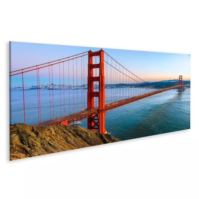 Bild auf Leinwand Golden Gate Bridge San Francisco Kalifornien Usa Wandbild Post