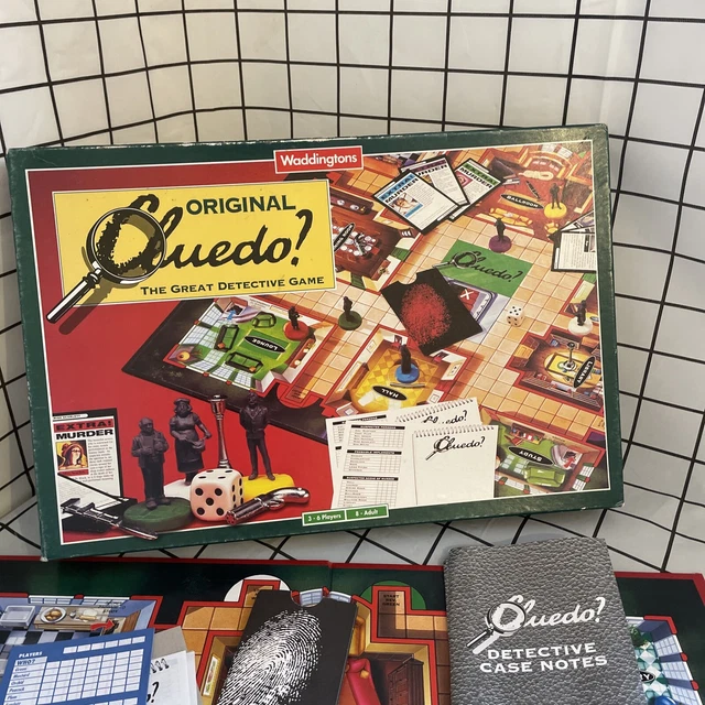 GIOCO DA TAVOLO vintage "CLUEDO" di Waddingtons 1965 EUR 17,28