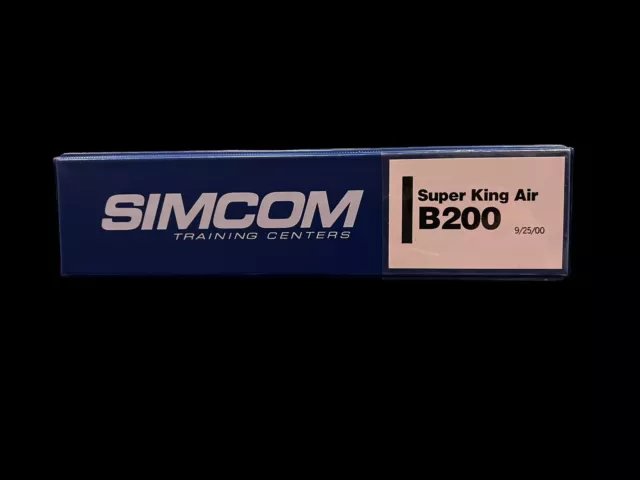 Simcom Super King Air B200 Reference Manual